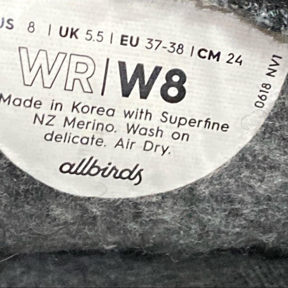 Allbirds wool runners wr gray women - Picture 6 of 7